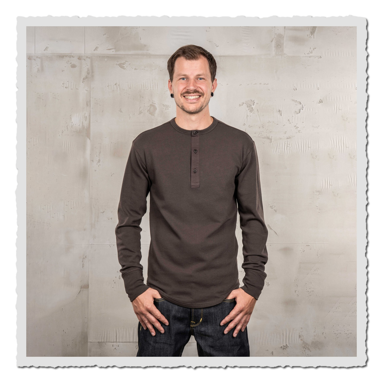 Pike Brothers 1954 Utility Shirt – Longsleeve im Retro-Style Coffee